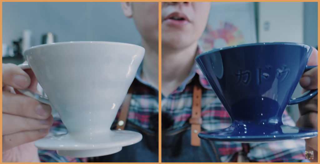 最常使用的濾杯：Hario v60、星芒濾杯