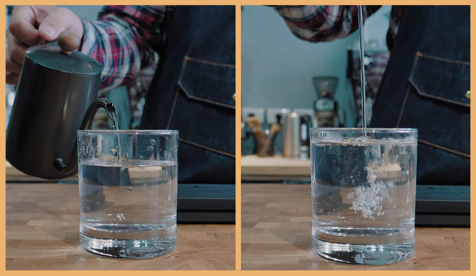 萃取與高度關係示意圖