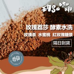 哥倫比亞 / 玫瑰荔莎 酵母厭氧水洗